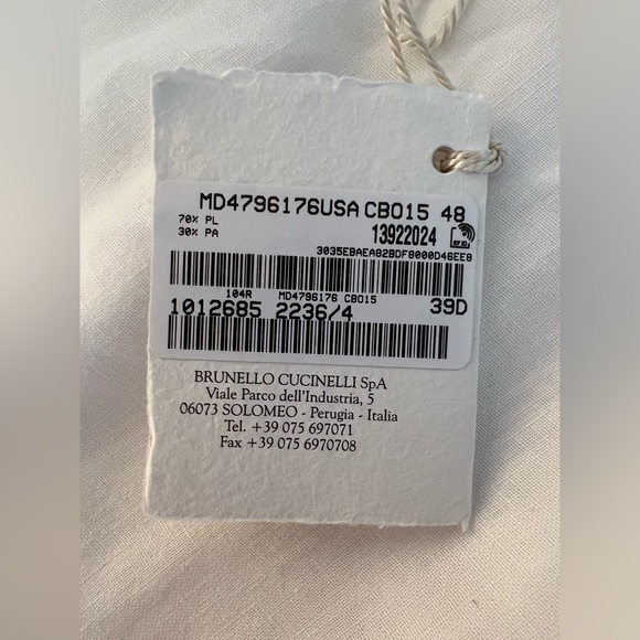 Brunello Cucinelli - Bomber Jacket with hood - Picture 12 of 13